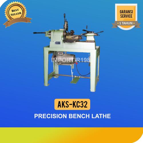 [EZM.3602598] Mesin Bubut Turret Besi Precision Bench Lathe Machine 2Hp AKS- KC - 32