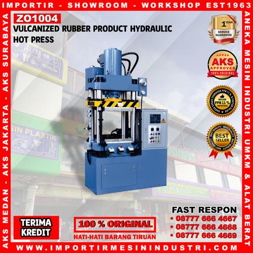 [EZM.3602606] Vulcanized Rubber Hydraulic Press ZO1004 Mesin Hidrolik Pres 100Ton