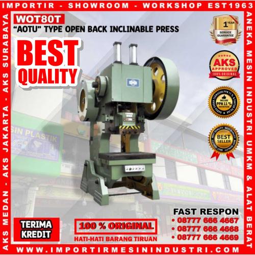 [EZM.3602654] WOT80T Mesin Pon 80 Ton "Auto" Power Bench Press Stamping Machine