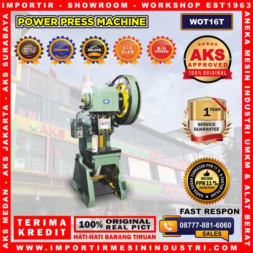 [EZM.3602657] "Auto" Power Bench Press Stamping Machine - WOT16T Mesin Pon 16 Ton