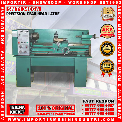 [EZM.3602672] Mesin Bubut Manual Besi Logam Precision Presisi Metal Lathe SMT1340GA