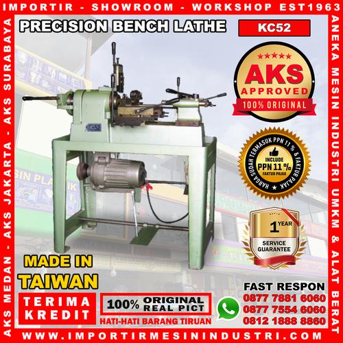 [EZM.3602728] Precision Bench Lathe Metal Working KC52 Mesin Bubut Turret Besi Logam