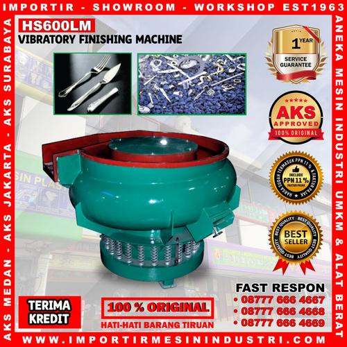 [EZM.3602753] HS600LM Mesin Pemolesan Logam Polish Vibratory Finishing 600L 5,5Kw