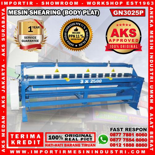 [EZM.3602788] GN3025P Mesin Shearing Potong Plat 3x2500mm Shearing Machine