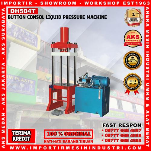 [EZM.3602810] DH504T Mesin Press 4 Tiang 50 Ton 5,5 Kw Button Consol Liquid Machine
