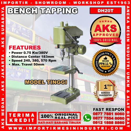 [EZM.3602823] Mesin Tapping 0,75 Kw 183 x 50 mm Bench Tapping Machine - DH20T