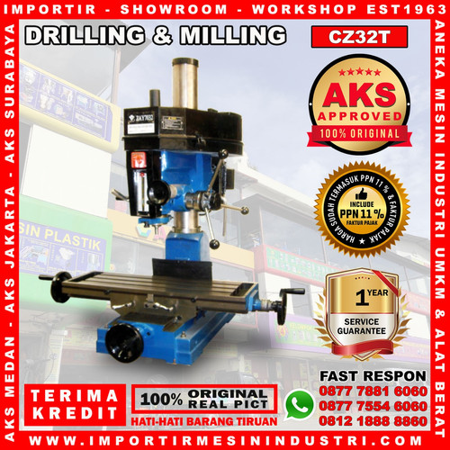 [EZM.3602828] mesin milling mill drill bor duduk - frais tipe AKS CZ32T