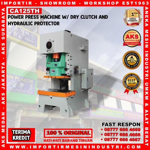 [EZM.3602855] Mesin Pon 125 Ton Power Press & Hidrolik Protector Machine CA125TH