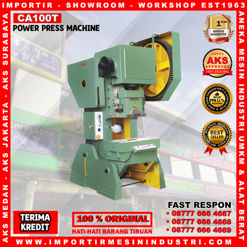 [EZM.3602856] Power Press Machine CA100T Mesin Pon 100 Ton