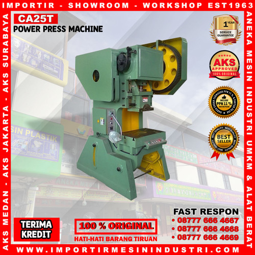 [EZM.3602862] Power Press Machine CA25T Mesin Pon 25 Ton