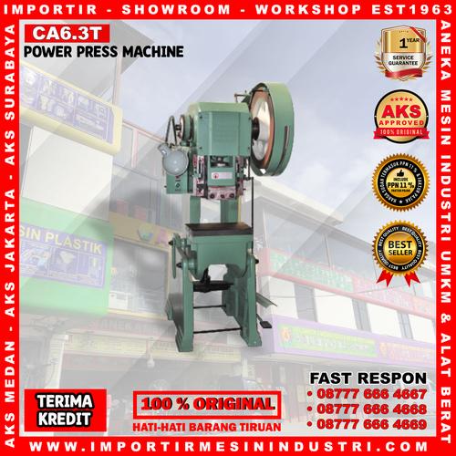 [EZM.3602863] Power Press Machine CA6,3T Mesin Pon 6,3 Ton