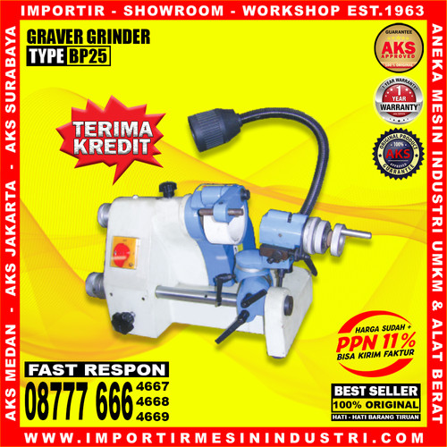 [EZM.3602864] Graver Grinder Machine BP - 25 Mesin Asahan Gerinda logam Besi