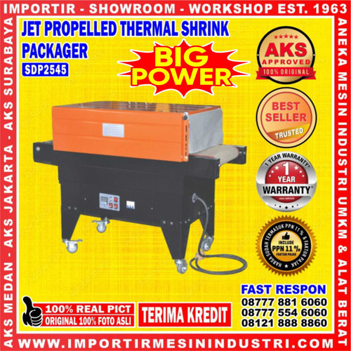 [EZM.3602876] Mesin Perekat Kardus Shrink Tunnel Packing 380V - SDP2545