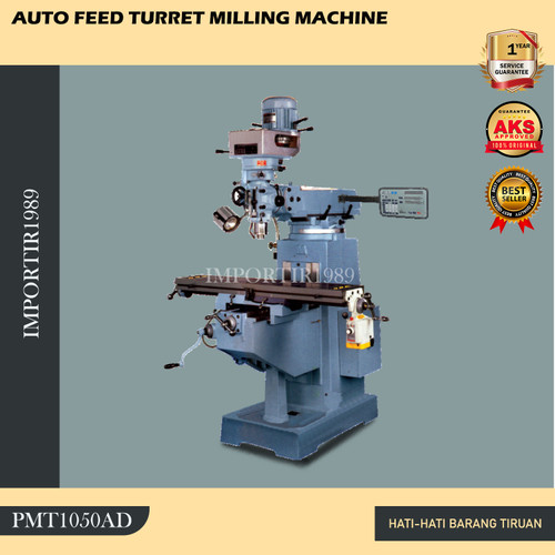 [EZM.3602886] Auto Feed Turret-Mesin Penggilingan Turret Umpan 3.7 kw-PMT1050AD