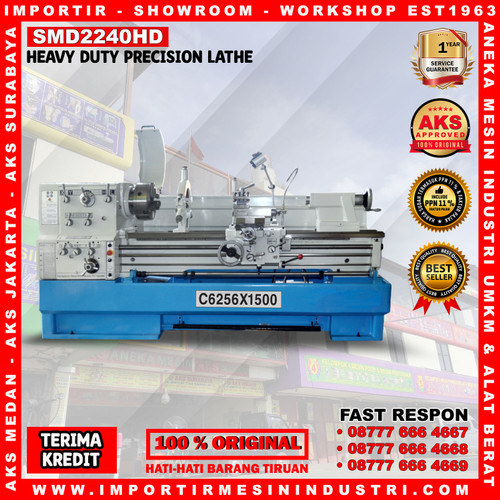 [EZM.3602892] Precision Lathe Mch - Mesin Bubut Besi Logam Terbaik - SMD2240HD