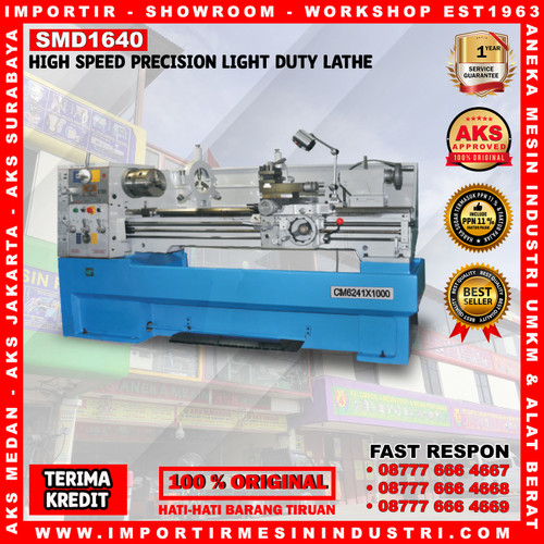 [EZM.3602896] Mesin Bubut Logam / High Speed Precision Lathe 1000 mm AKS - SMD1640