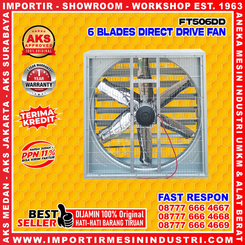 [EZM.3602911] Kipas Blower Exhaust Fan 50 Inch Gudang Industri Peternakan-FT506DD