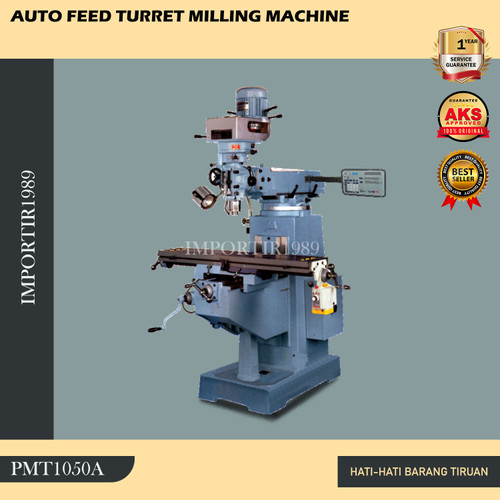 [EZM.3602913] Auto Feed Turret-Mesin Gilingan Turret Umpan Otomatis 3.7 kw -PMT1050A