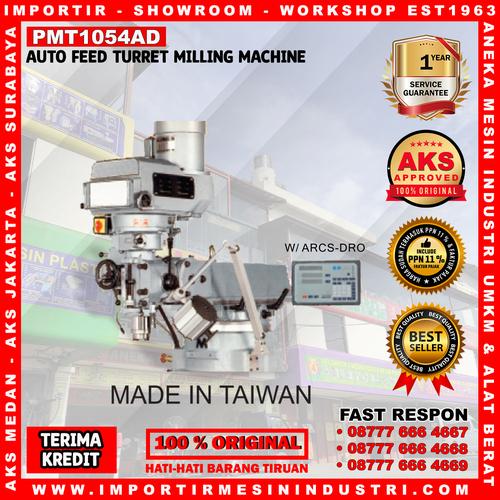 [EZM.3602916] Mesin gilingan Turret Umpan Otomatis 3.7 kw Auto Feed Turret-PMT1054AD