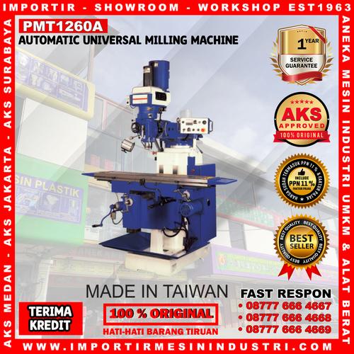 [EZM.3602917] Auto Feed Turret-Mesin Giling Turret Umpan Otomatis -PMT1260A