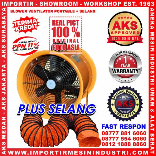 [EZM.3602938] Promo Portable Ventilator + Selang ventilator 32 inch 5 dan 10 meter