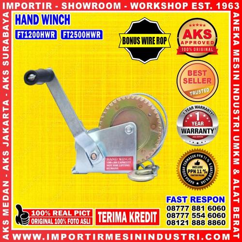 [EZM.3602989] Hand Winch / Katrol Manual / Alat Derek 2500 Lbs Kapasitas 1100 kg x 8