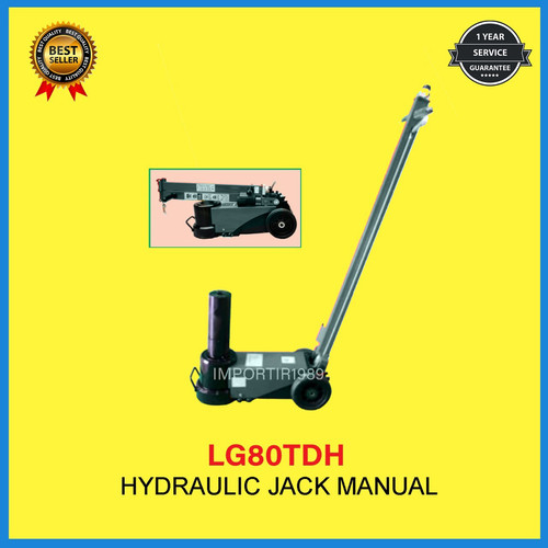 [EZM.3603012] Lifting Floor Jacks 80 Ton Hydraulic Jack Manual 80 Ton LG80TDH