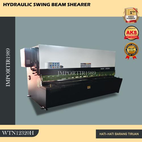 [EZM.3603047] Hydraulic Swing Beam Shearing 12X3200mm Mesin Poton Plat WTN12320H