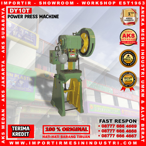 [EZM.3603068] Power Press Machine Mesin Pon Pres 10 Ton 1,5 Hp DY10T