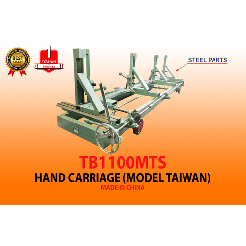 [EZM.3603107] Roli Kereta Gergaji Kayu Hand Carriage model Taiwan - TB1100MTS