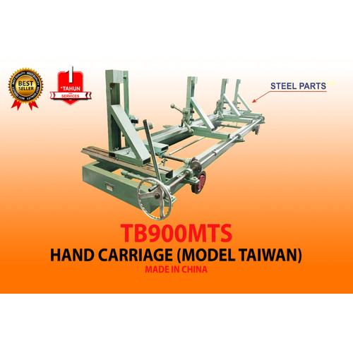 [EZM.3603108] Roli Kereta Gergaji Kayu Hand Carriage model Taiwan - TB900MTS