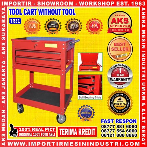 [EZM.3603115] Meja Alat Perkakas Bengkel Tool Cart Drawer Trolley TR31