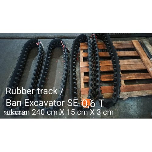 [EZM.3603117] [SPAREPART] Rubber Track Tracker Tracking Ban u/ Mini Excavator SE0.6T