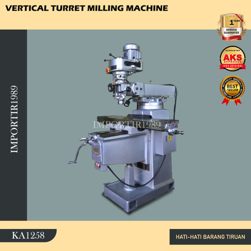 [EZM.3603142] Mesin Milling Vertical Turret Milling Machine 5Hp Importir - KA1258