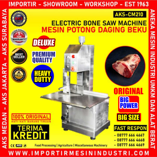 [EZM.3603197] Electric Meat Bone Saw Blade Mesin Pemotong Daging Beku & Tulang CM210
