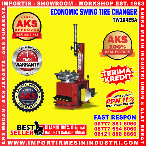 [EZM.3603199] Tyre Changer Mesin Pembukan Dan Pemasang Ban Motor 38" 220V - TW104ESA