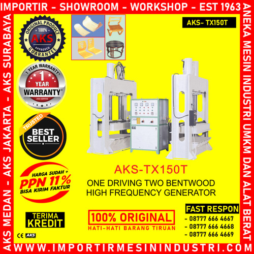 [EZM.3603204] Press Kayu Hidrolik One Driving Two Bendwood AKS - TX150T