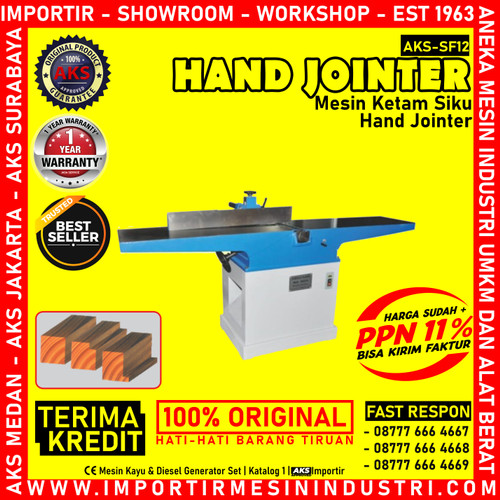 [EZM.3603208] Mesin Wood Hand Jointer AKS - SF12