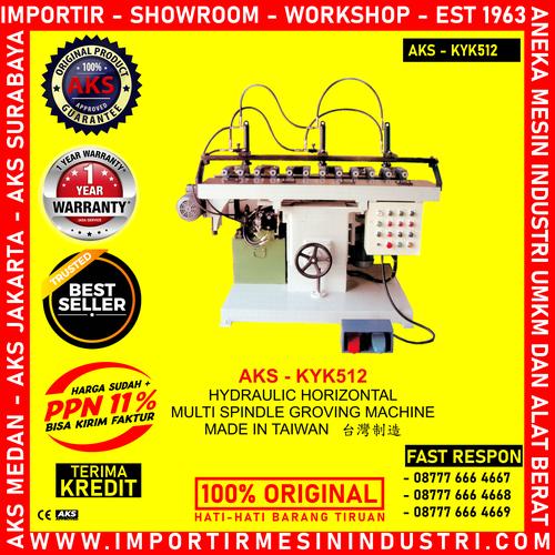 [EZM.3603250] Mesin Bubut Hydraulic Horizontal Multi Spindle Groving AKS - KYK512