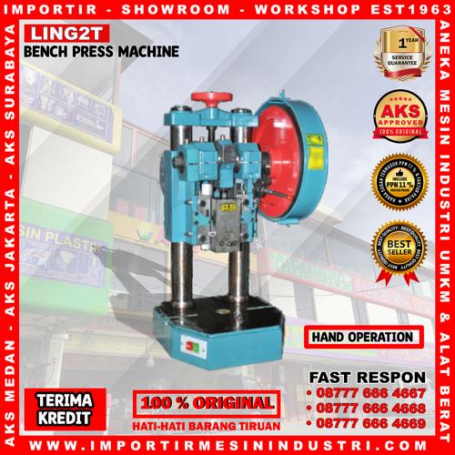 [EZM.3603300] Mesin Press Pon Stamping 2 Ton Bench Press Stamping Machine LING - 2T