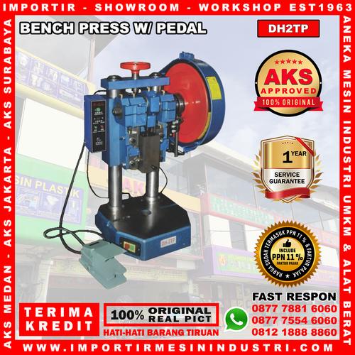 [EZM.3603309] Mesin Pon Press 2 Ton Pedal Bench Press Stamping Machine AKS - DH2TP