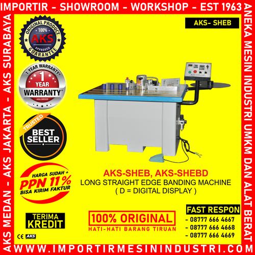 [EZM.3603329] Mesin Potong Tepi Kayu Digital Display Edge Banding Woodbar AKS - SHEB