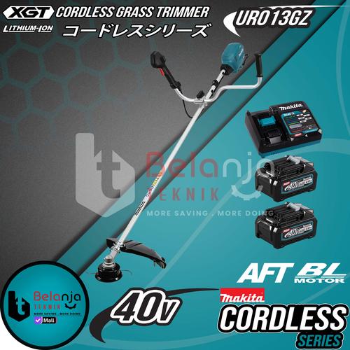 [EZM.3500021] Mesin Potong Rumput Senar Baterai Makita UR013GZ Cordless Grass Trimmer 40V UR013 GZ + Baterai 40V Set