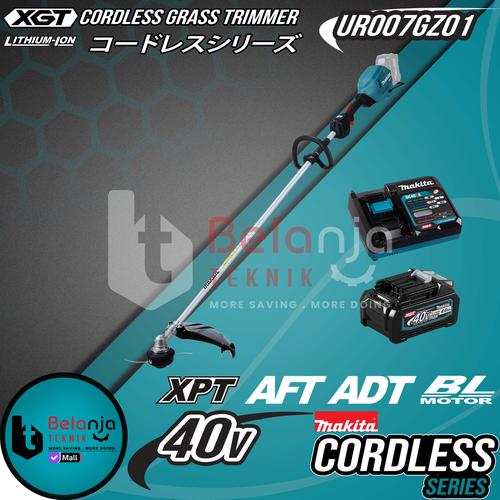 [EZM.3500026] Mesin Potong Rumput Senar Baterai Makita UR007GZ01 Cordless Grass Trimmer 40V UR007 GZ01 + Baterai 40V Set