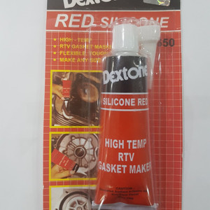 [EZM.3500052] High Temp Red Silicone Sealant Lem Silikon Merah 70 G Lem Gasket 70g