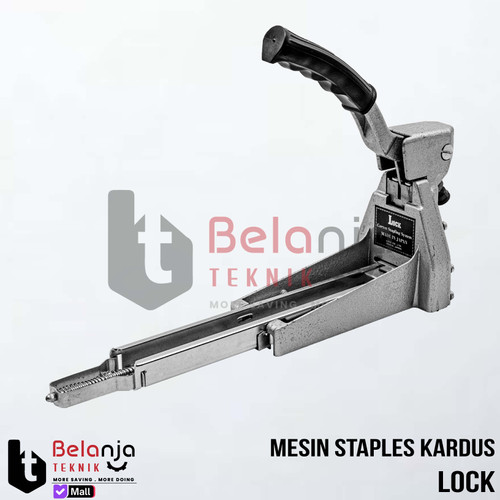 [EZM.3500055] Mesin Staples Karton Kardus Manual Lock Carton Stapling System