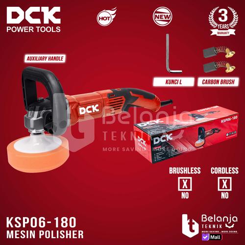 [EZM.3500119] Mesin Amplas Kendaraan Mobil DCK KSP06-180 Sander Polisher 7 Inch  1400 W