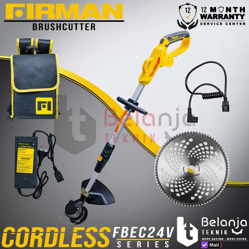 [EZM.3500120] Mesin Potong Rumput Baterai Firman Firman FEBC 24V Brush Cutter FEBC 24 Volt