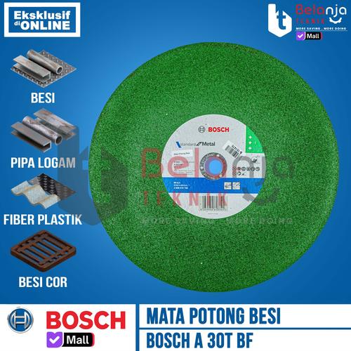 [EZM.3500151] Mata Batu Potong Besi Hijau Standard Bosch 14" Metal Cutting Disc Green 14 Inch X 3 MM