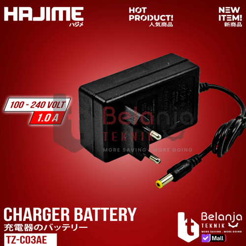 [EZM.3500190] Charger Battery Pengisi Daya Baterai Hajime 20 Volt Charger LXT 20V